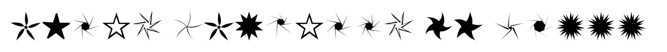 Stars NSpirals EF Regular image